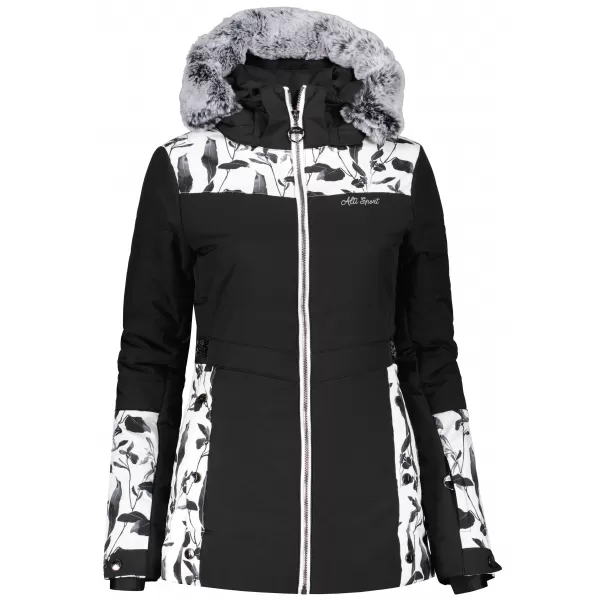  Winterjacke für Damen ALTISPORT BIANCA SCHWARZ 