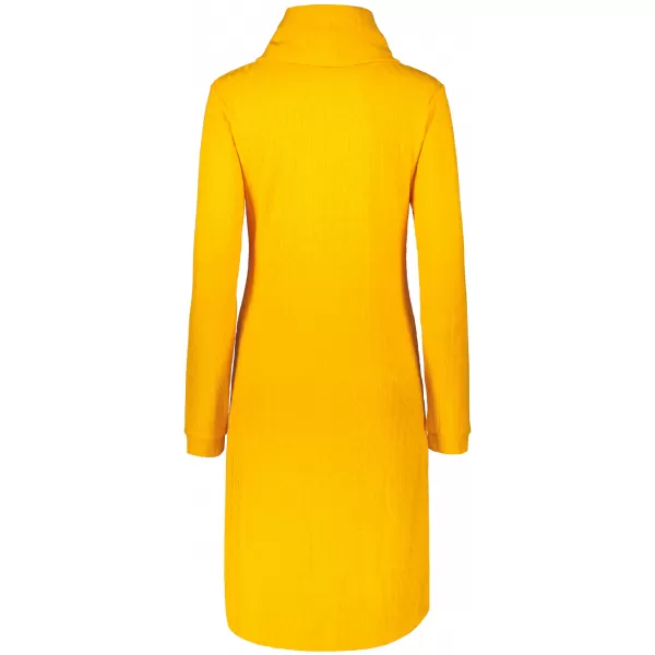  Sweatshirt-Kleid für Damen KIXMI RIVA GELB 