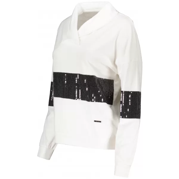  Damen-Sweatshirt KIXMI RANDY WEIß 