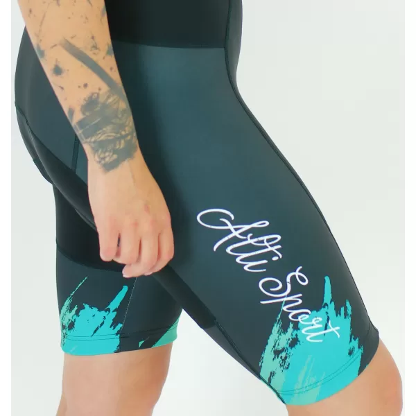  Premium-Radshorts für Damen ALTISPORT SWE/ALW01S14 TÜRKIS 