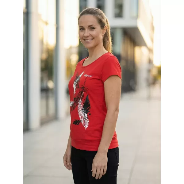  Damen-T-Shirt ALTISPORT ALW178120 ROT 