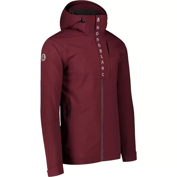  Herrenjacke NORDBLANC COMPASS NBSJM7890 BURGUND 