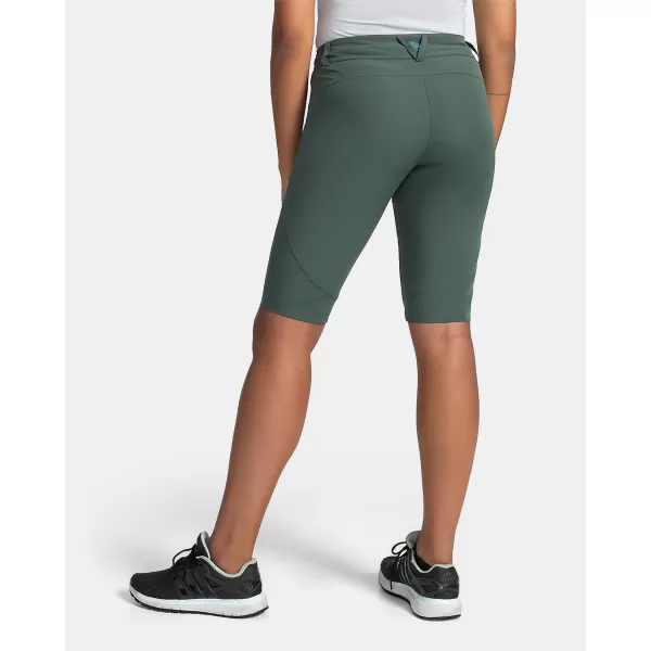  Damen-Shorts KILPI SYLANE-W TL0403KI DUNKELGRÜN 
