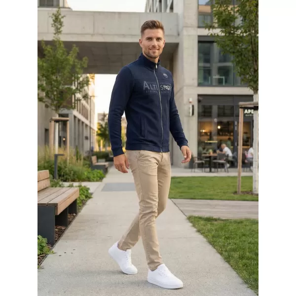  Herren-Sweatshirt ALTISPORT BLAKE DUNKELBLAU 