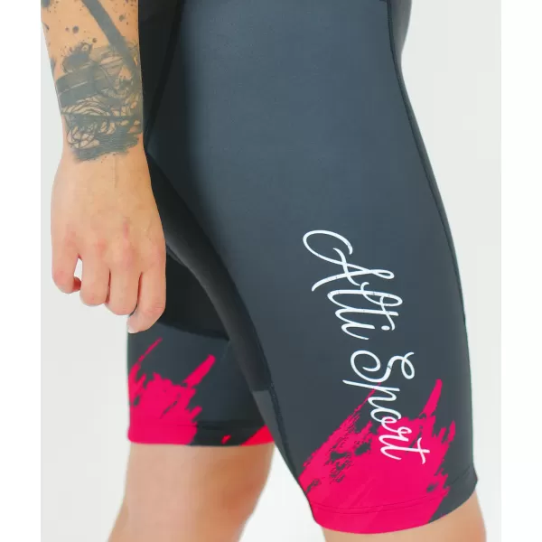 Premium-Radshorts für Damen ALTISPORT SWE/ALW01S14 ROT 