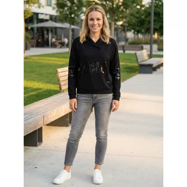  Damen-Sweatshirt KIXMI RANDY SCHWARZ 