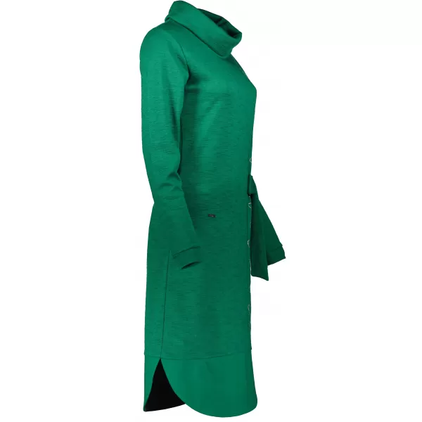  Sweatshirt-Kleid für Damen KIXMI RENIE GRÜN 
