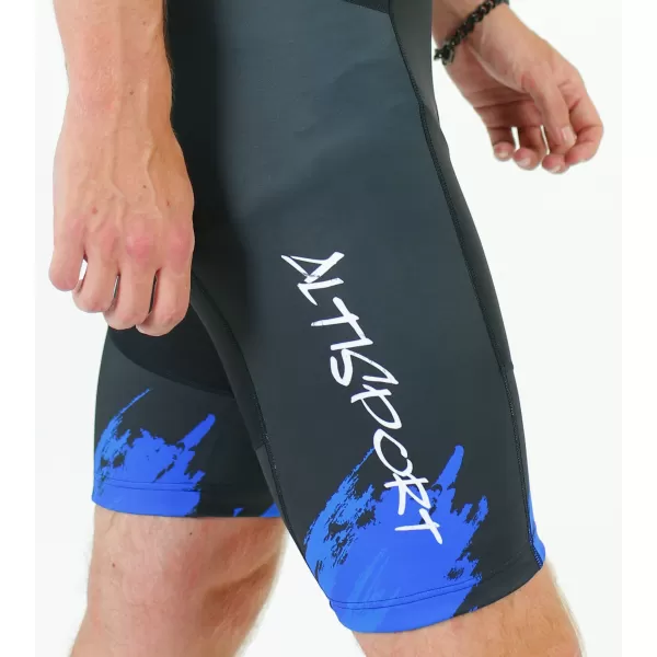  Premium-Radhose für Herren ALTISPORT SWE/ALM01S13 BLAU 
