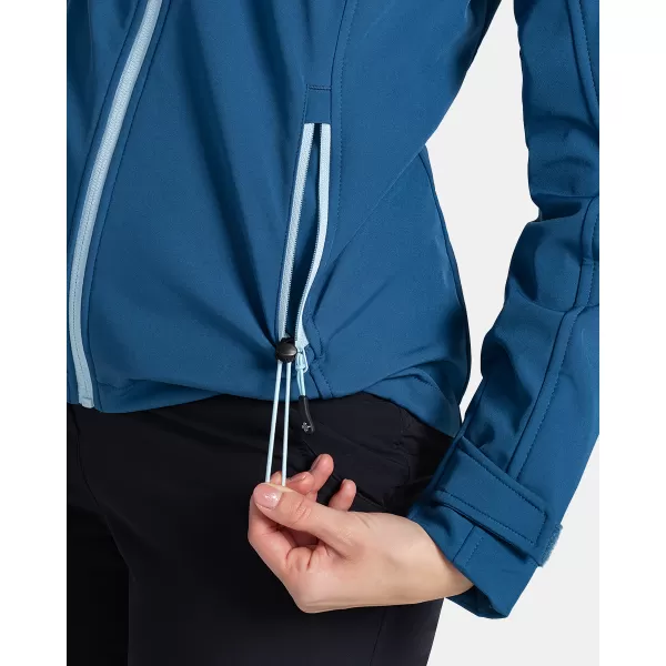  Softshelljacke für Damen KILPI RAVIA-W TL0109KI DUNKELBLAU 