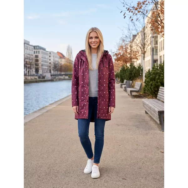  Herbstjacke für Damen ALTISPORT OWEDA LJCB628 BURGUND 