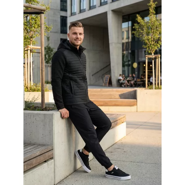  Herren-Softshelljacke KIXMI RAFAEL SCHWARZ 
