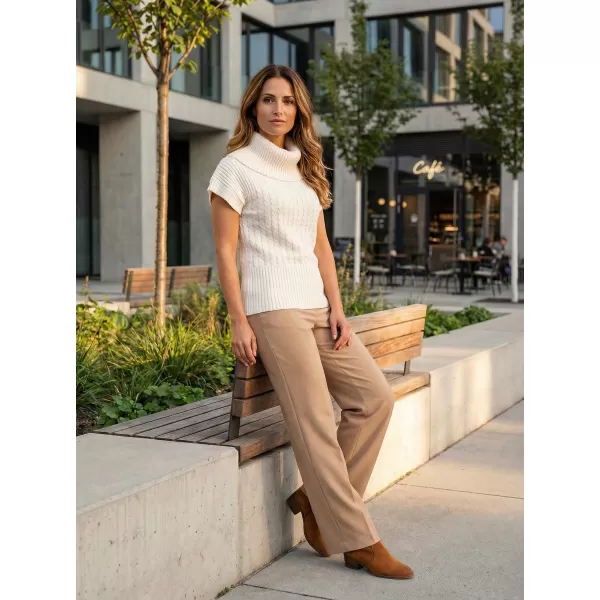  Damen-Strickweste KIXMI RAISA HELL BEIGE 