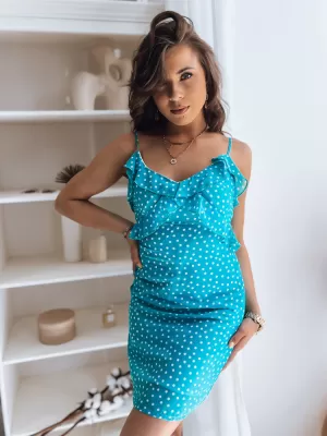 Kleid DSTREET LEILA EY2322 TÜRKIS