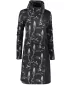 Sweatshirt-Kleid für Damen ALTISPORT BESSIE SCHWARZ