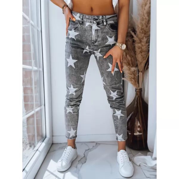  Damenhosen DSTREET STARS UY1486 GRAU 