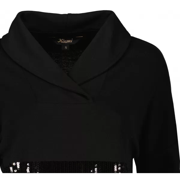  Damen-Sweatshirt KIXMI RANDY SCHWARZ 