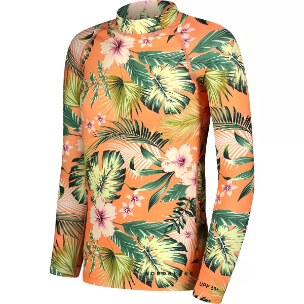  Kinder-T-Shirt mit UV-Schutz NORDBLANC MERMAID NBSKF7869 ORANGE 