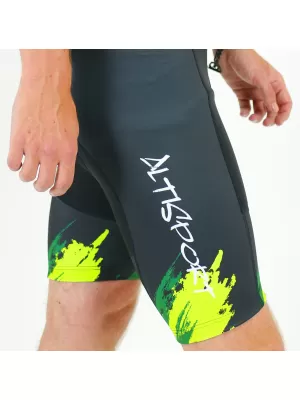 Premium-Radhose für Herren ALTISPORT SWE/ALM01S13 GRÜN