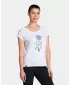 Damen-T-Shirt KILPI ROANE-W TL0370KI WEIß