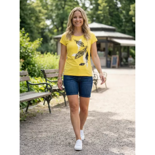  Damen-T-Shirt ALTISPORT ALW178122 ZITRONE 