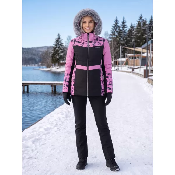  Winterjacke für Damen ALTISPORT BIANCA LILA 