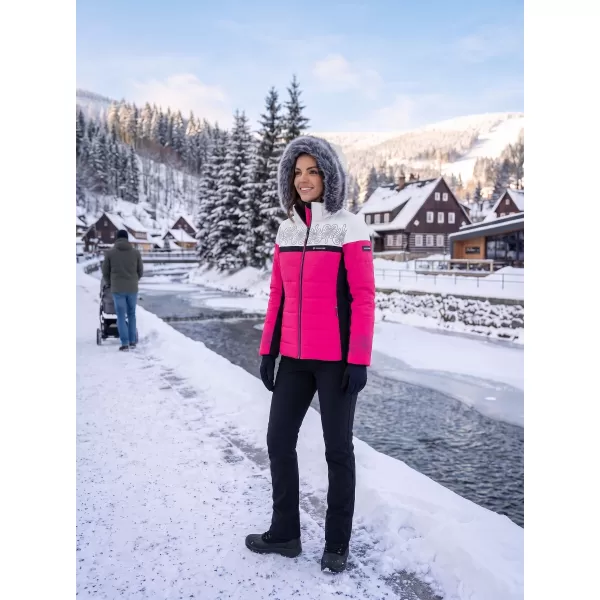  Winterjacke für Damen KIXMI RUBIE ROSA 