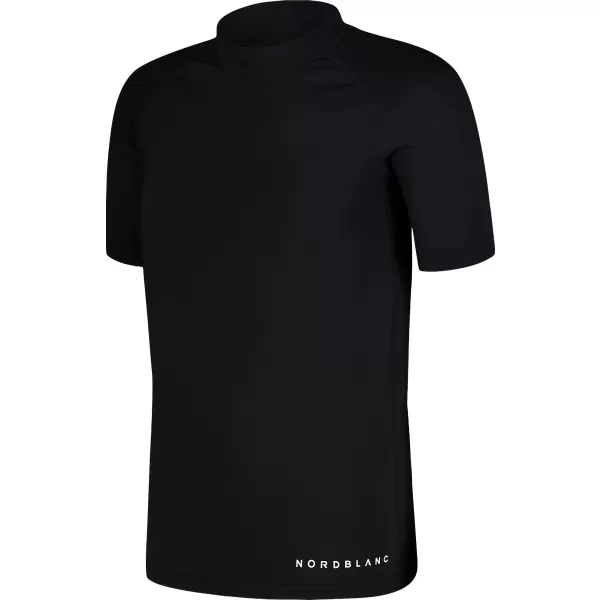  Kinder-T-Shirt mit UV-Schutz NORDBLANC BRINY NBSKF7870 SCHWARZ 