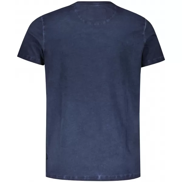  Herren-T-Shirt KIXMI RICKY DUNKELBLAU 