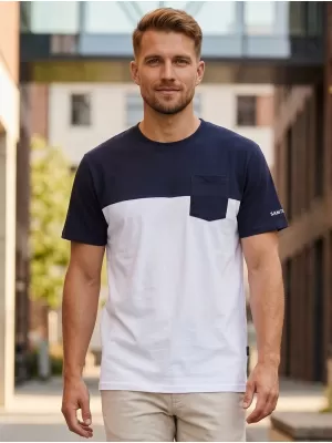 Herren-T-Shirt SAM 73 SIRIUS MT 826 WEIß