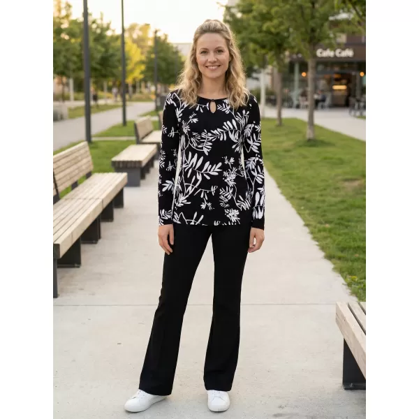  Damen-T-Shirt KIXMI ROAN SCHWARZ 