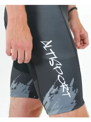 Premium-Radhose für Herren ALTISPORT SWE/ALM01S13 DUNKELGRAU