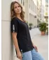 Damen-T-Shirt KIXMI RANYA SCHWARZ