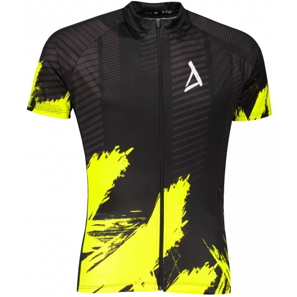  Premium-Radtrikot für Herren ALTISPORT SWE/ALM01S11 NEON GELB 