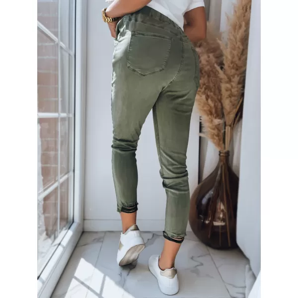  Damenhosen DSTREET MIKI UY1489 GRÜN 