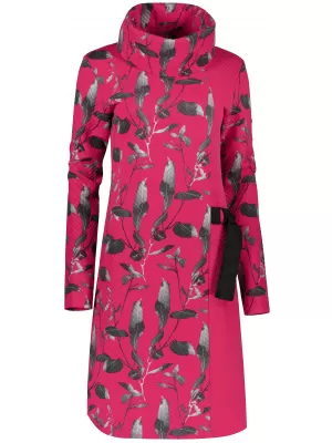 Sweatshirt-Kleid für Damen ALTISPORT BESSIE ROSA
