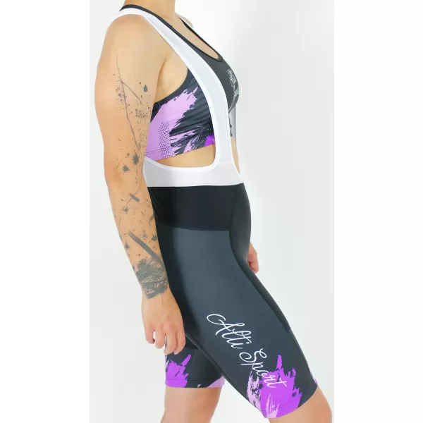  Premium-Radshorts für Damen ALTISPORT SWE/ALW01S14 LILA 