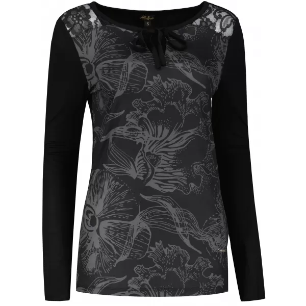  Damen-T-Shirt ALTISPORT BELINDA SCHWARZ 