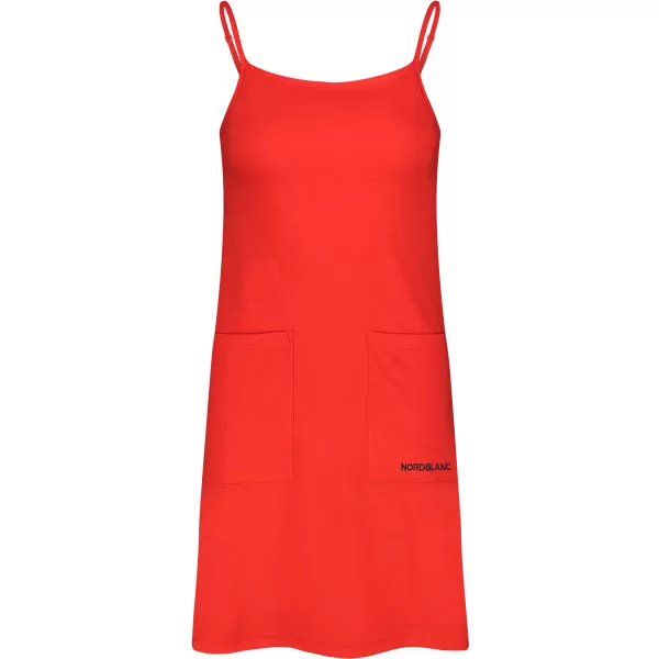  Kleid NORDBLANC BEACHWAVES NBSLD7813 ORANGEFARBENE TINTE 
