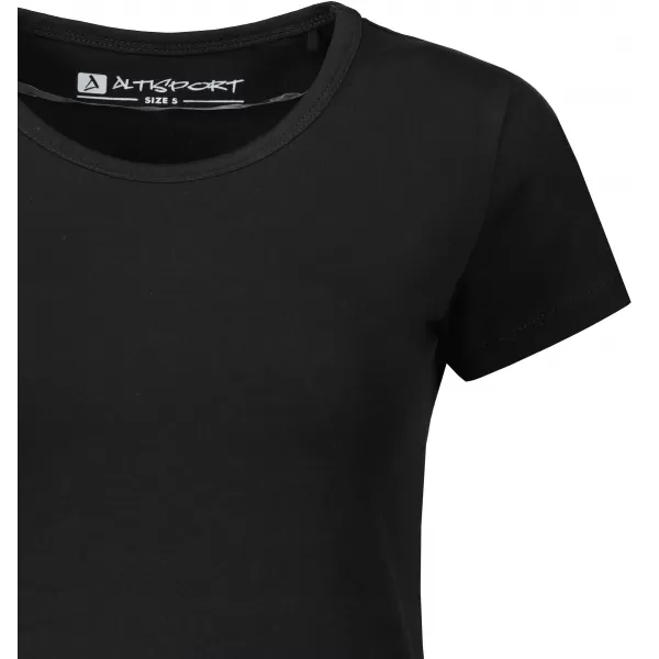  Dámské triko ALTISPORT CARRYOVER ALW112/PUSTA ČERNOBÍLÁ 