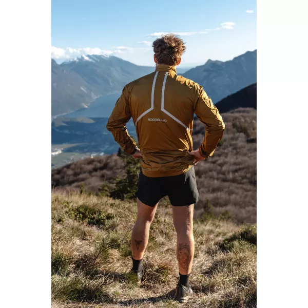 Sportjacke für Herren NORDBLANC REFLECTIVE NBSJM7899 BRAUN 