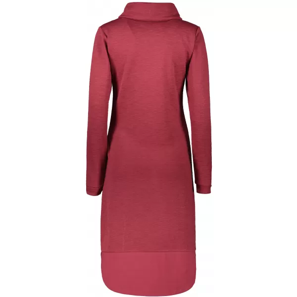  Sweatshirt-Kleid für Damen KIXMI RENIE BURGUND 