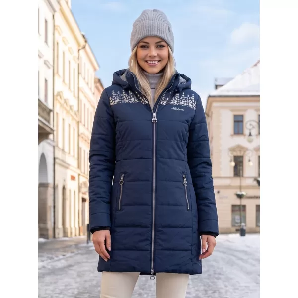  Frauenmantel ALTISPORT BEVERLY DUNKELBLAU 