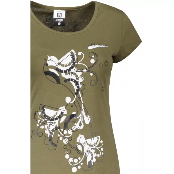 Damen-T-Shirt ALTISPORT ALW179122 KHAKI 