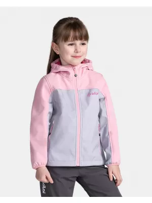 Softshelljacke für Mädchen KILPI RAVIA-J TJ0517KI HELLROSA