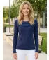 Damen-T-Shirt KIXMI RACHEL DUNKELBLAU