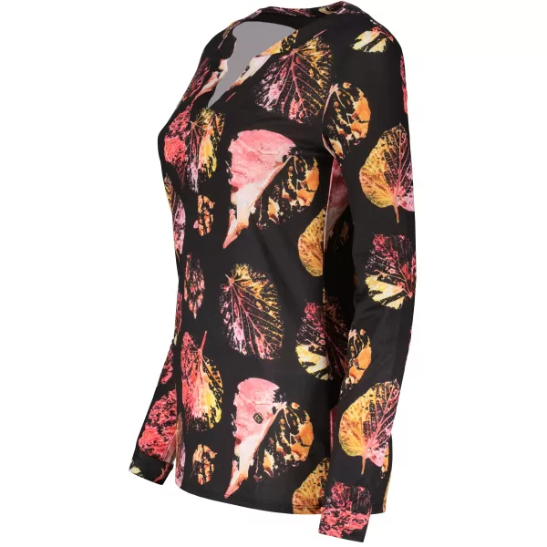  Damen-T-Shirt KIXMI RONDA SCHWARZ 