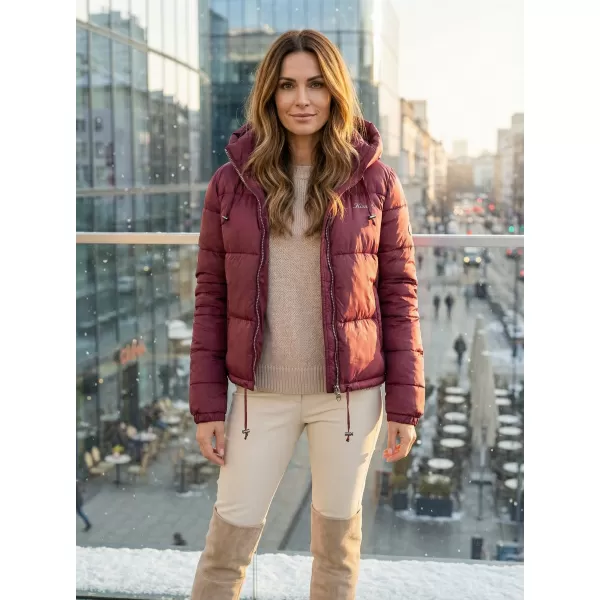  Damenjacke KIXMI REINA BURGUND 