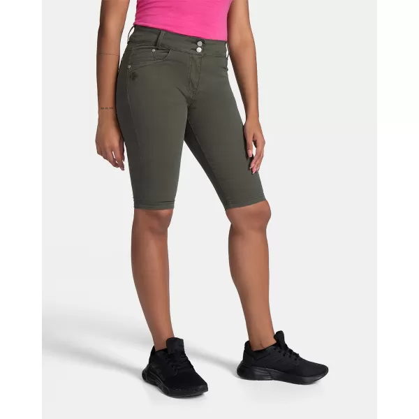  Damen-Shorts KILPI PARIVA-W TL0411KI DUNKELGRÜN 