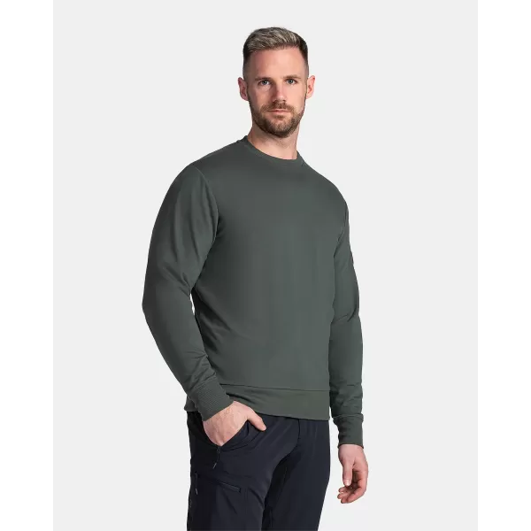  Herren-Sweatshirt KILPI OIRAN-M TM0210KI DUNKELGRÜN 
