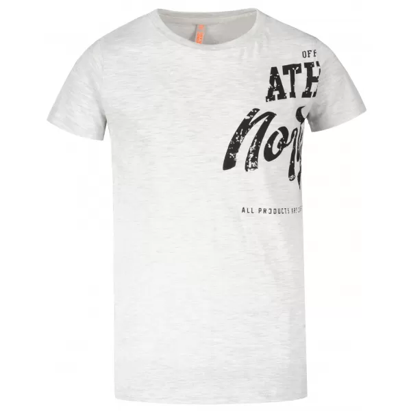  T-Shirt für Mädchen NORDBLANC NBSKT6310L HELLGRAUE HIGHLIGHTS 